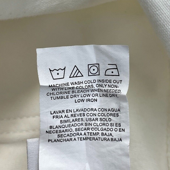 Rock & Republic Jeans Womens 16M Plus White Distressed Boyfriend Relaxed Fit NEW - Picture 12 of 12